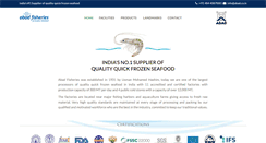 Desktop Screenshot of abadfisheries.com